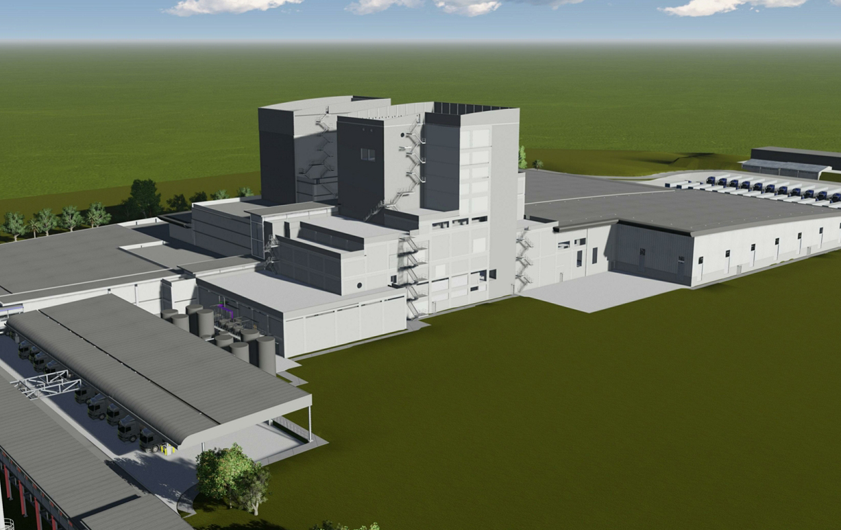 Nestlé (RTD) manufacturing facility Rendering